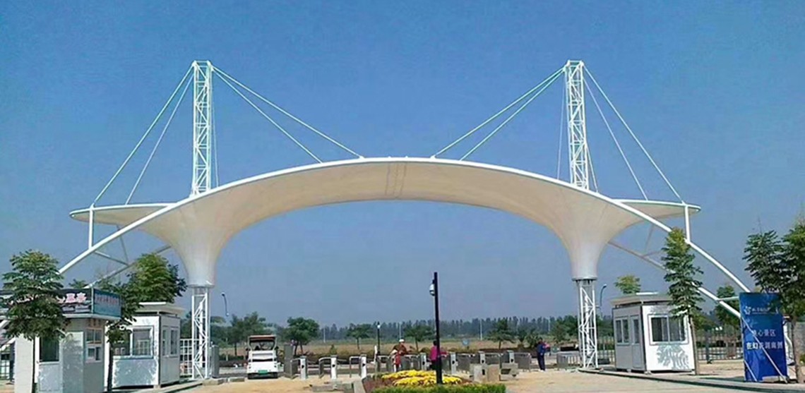 膜結(jié)構(gòu)大門入口